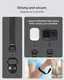 Spigen Universeel Verstelbaar Polsbandje met Draagkoord Zwart afbeelding 4