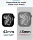 Spigen Thin Fit 360 Apple Watch 11 / 10 42MM Hoesje Waterdicht Zwart afbeelding 4