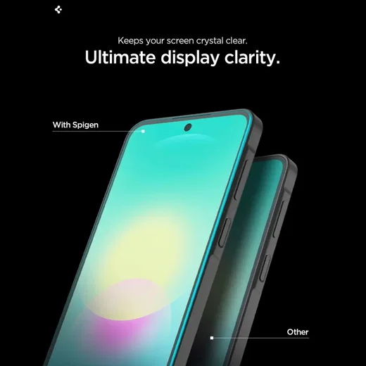 Spigen EZ Fit - Samsung Galaxy A27 Screen Protector - Tempered Glass 2-Pack afbeelding 6