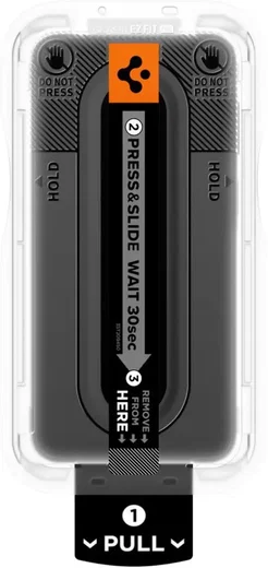 Spigen EZ Fit - Samsung Galaxy A27 Screen Protector - Tempered Glass 2-Pack afbeelding 2