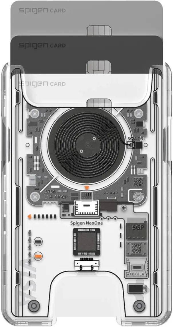 Spigen Ultra Hybrid MagSafe Kaarthouder Neo One afbeelding 2