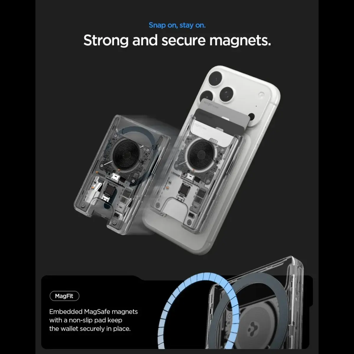 Spigen Ultra Hybrid MagSafe Kaarthouder Neo One afbeelding 6