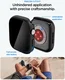 Spigen Thin Fit 360 Apple Watch 10 / 11 46MM Hoesje Waterdicht Zwart afbeelding 6