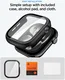 Spigen Thin Fit 360 Apple Watch 10 / 11 46MM Hoesje Waterdicht Zwart afbeelding 7