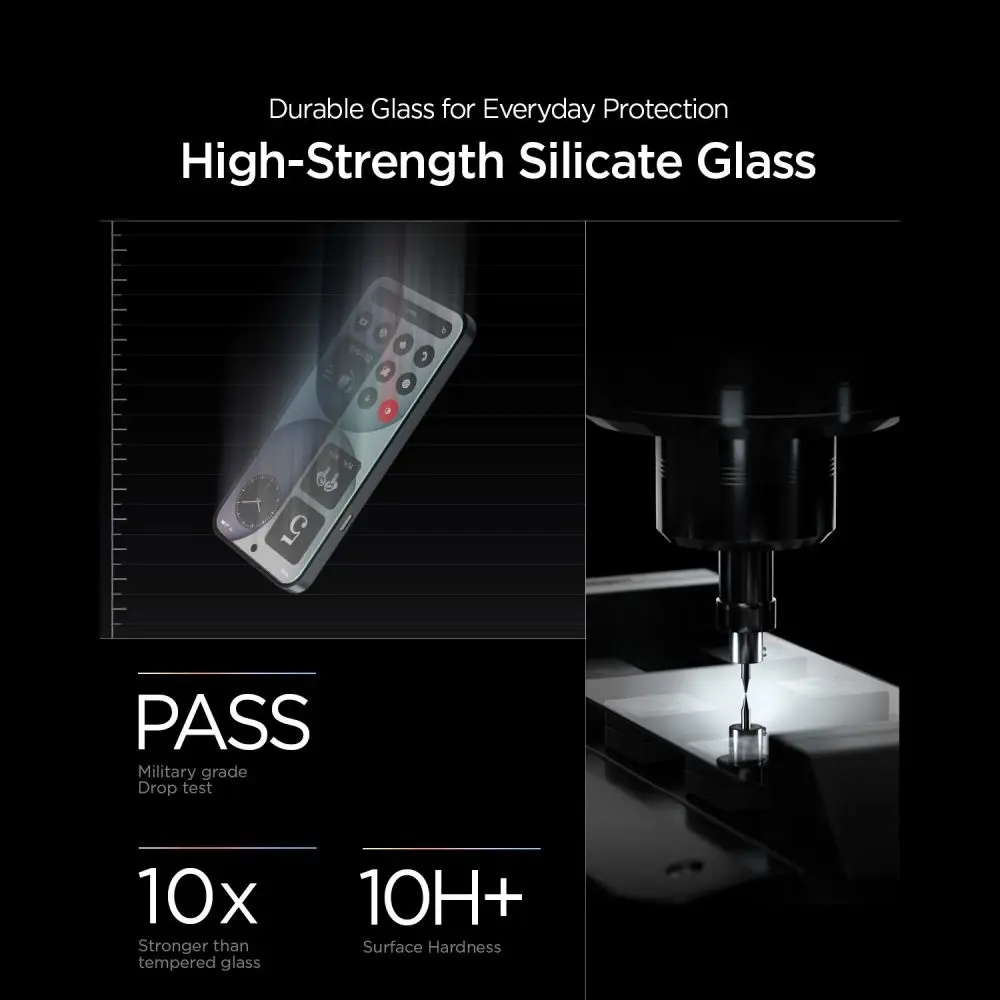 Spigen EZ Fit Optik Pro Nothing Phone (4a) Camera Lens Protector Clear (2-Pack) afbeelding 4