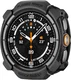 Spigen Rugged Armor - Samsung Galaxy Watch Ultra 2 Hoesje Bumper Case - Zwart afbeelding 1