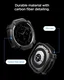 Spigen Rugged Armor - Samsung Galaxy Watch Ultra 2 Hoesje Bumper Case - Zwart afbeelding 4