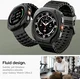 Spigen Liquid Air - Samsung Galaxy Watch Ultra 2 Hoesje - Matte Zwart afbeelding 3