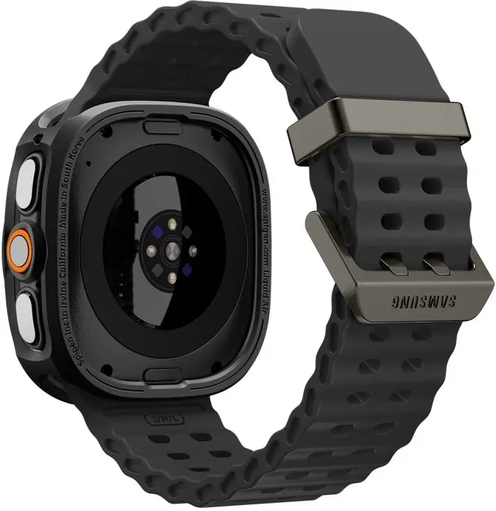 Spigen Liquid Air - Samsung Galaxy Watch Ultra 2 Hoesje - Matte Zwart afbeelding 10