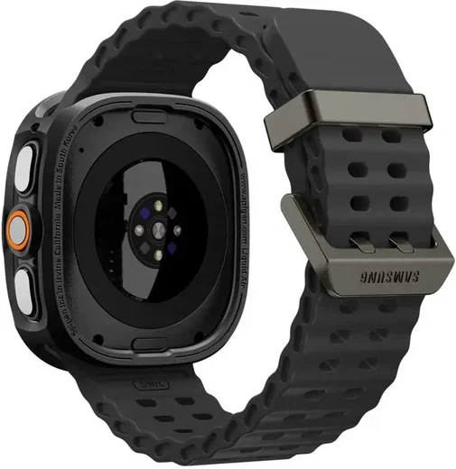 Spigen Liquid Air - Samsung Galaxy Watch Ultra 2 Hoesje - Matte Zwart afbeelding 10