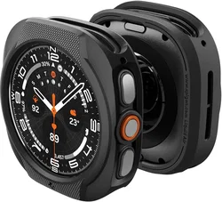 Spigen Liquid Air - Samsung Galaxy Watch Ultra 2 Hoesje - Matte Zwart afbeelding