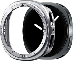 Spigen Bezel Tune Pro - Samsung Galaxy Watch 9 / 8 Randbeschermer - 44MM Zilver afbeelding