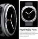 Spigen Bezel Tune Pro - Samsung Galaxy Watch 9 / 8 Randbeschermer - 44MM Zilver afbeelding 2