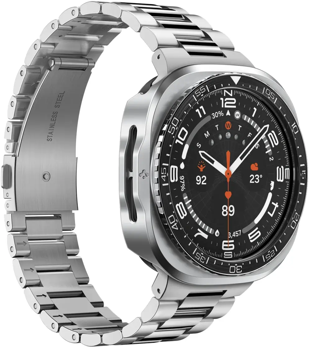 Spigen Bezel Tune Pro - Samsung Galaxy Watch Ultra 2 Hoesje en Bezel - Zwart afbeelding 11