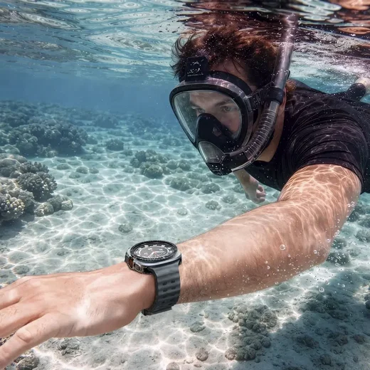 Spigen Bezel Tune Pro - Samsung Galaxy Watch Ultra 2 Hoesje en Bezel - Zwart afbeelding 7