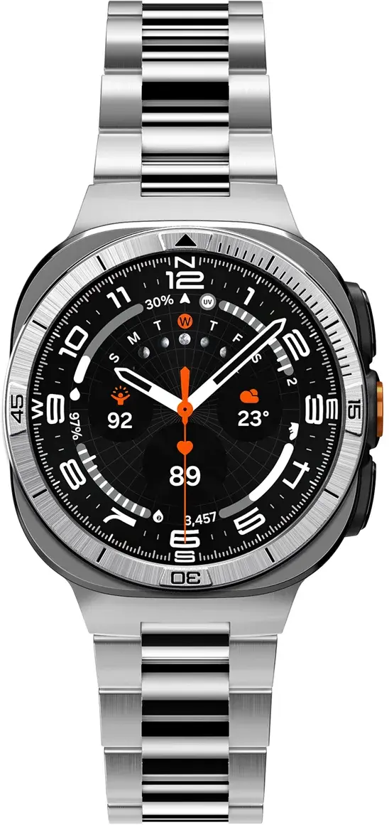 Spigen Bezel Tune Pilot – Samsung Galaxy Watch Ultra 2 Bezel – Zilver afbeelding 7