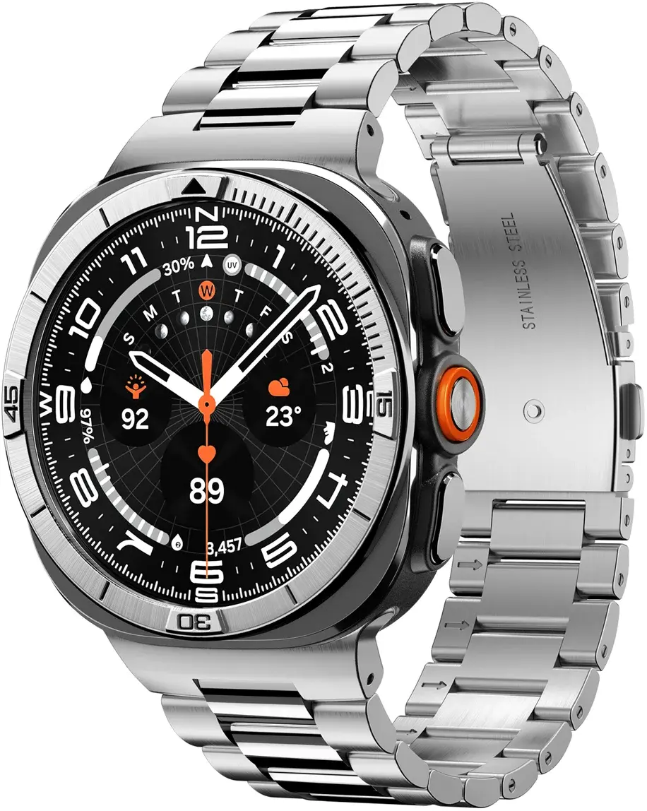 Spigen Bezel Tune Pilot – Samsung Galaxy Watch Ultra 2 Bezel – Zilver afbeelding 2