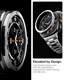 Spigen Bezel Tune Pilot – Samsung Galaxy Watch Ultra 2 Bezel – Zilver afbeelding 4