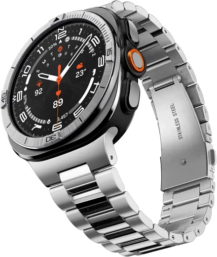 Spigen Bezel Tune Pilot – Samsung Galaxy Watch Ultra 2 Bezel – Zilver afbeelding 10
