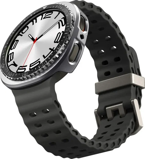 Spigen Bezel Tune Pro - Samsung Galaxy Watch 9 / 8 Randbeschermer - 44MM Grijs afbeelding 14