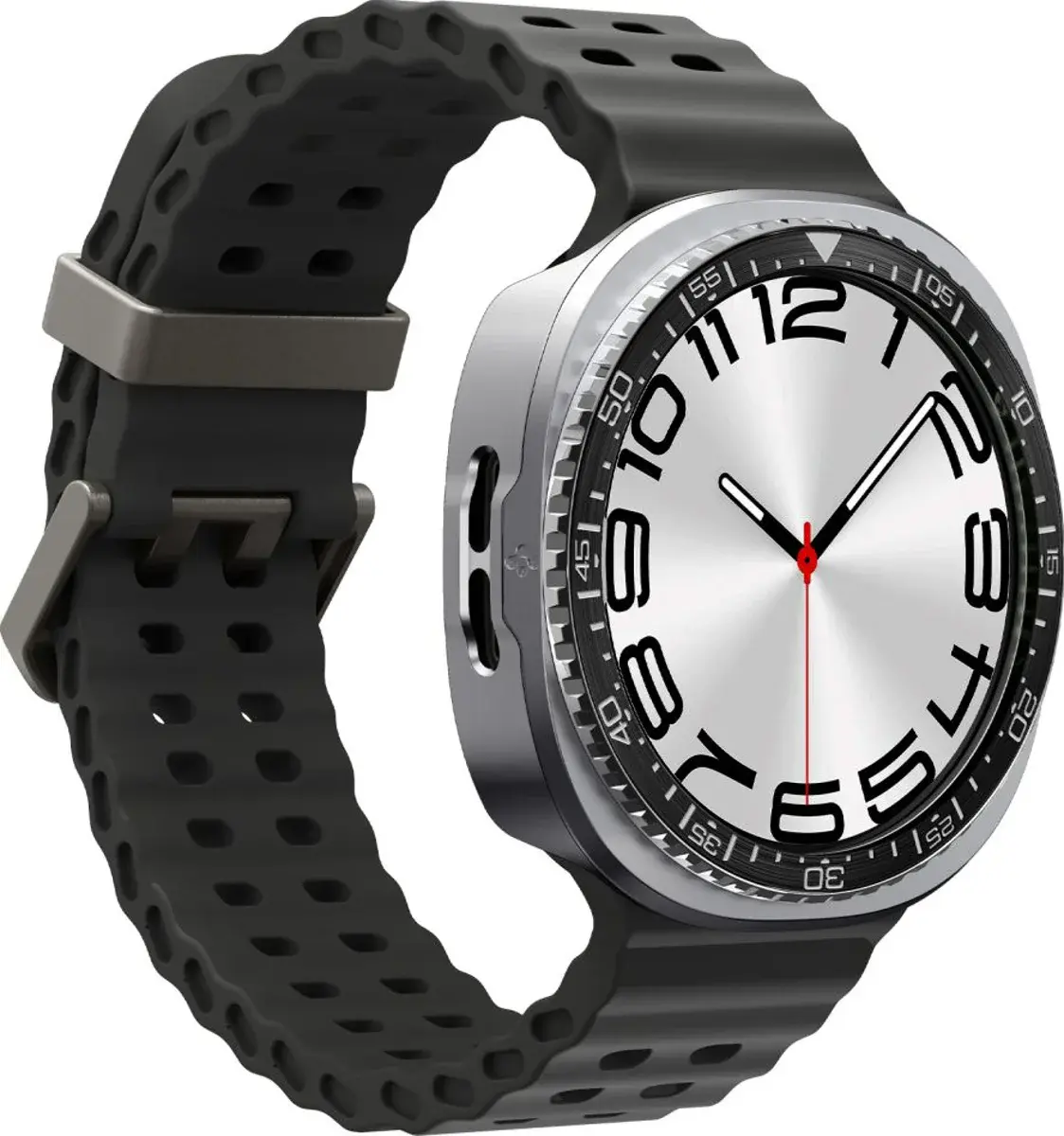Spigen Bezel Tune Pro - Samsung Galaxy Watch 9 / 8 Randbeschermer - 44MM Grijs afbeelding 11