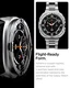 Spigen Bezel Tune Pro - Samsung Galaxy Watch Ultra 2 Hoesje en Bezel - Zilver afbeelding 6
