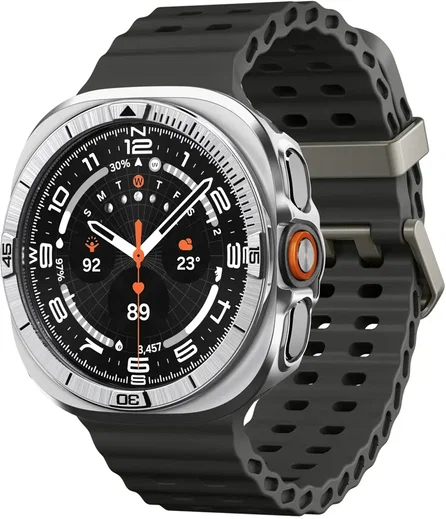Spigen Bezel Tune Pro - Samsung Galaxy Watch Ultra 2 Hoesje en Bezel - Zilver afbeelding 1