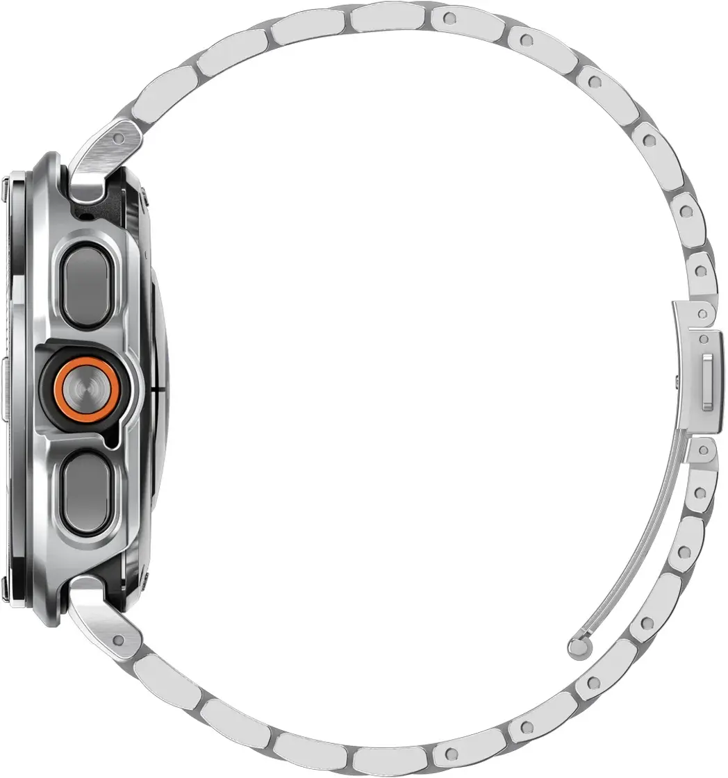 Spigen Bezel Tune Pro - Samsung Galaxy Watch Ultra 2 Hoesje en Bezel - Zilver afbeelding 11