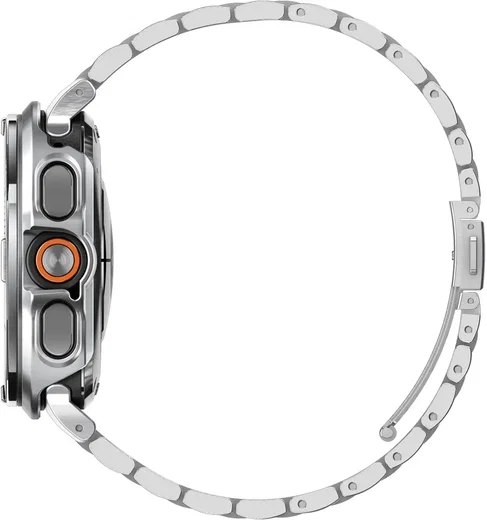 Spigen Bezel Tune Pro - Samsung Galaxy Watch Ultra 2 Hoesje en Bezel - Zilver afbeelding 11