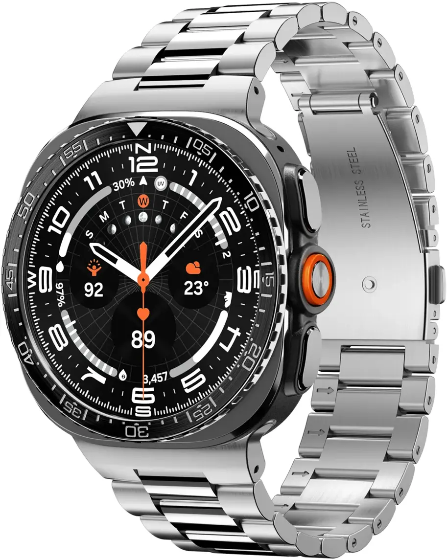 Spigen Bezel Tune - Samsung Galaxy Watch Ultra 2 - Randbeschermer - Zwart afbeelding 2
