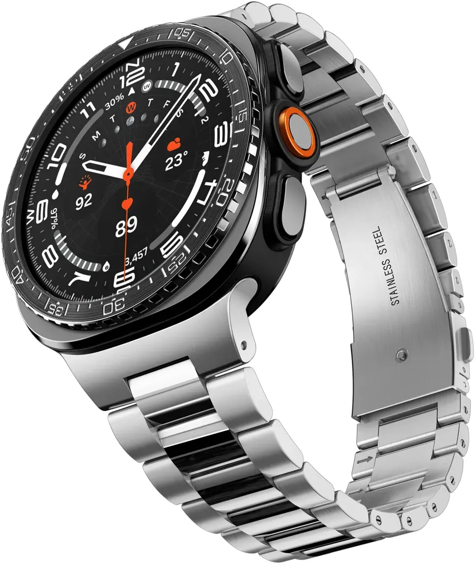 Spigen Bezel Tune - Samsung Galaxy Watch Ultra 2 - Randbeschermer - Zwart afbeelding 13