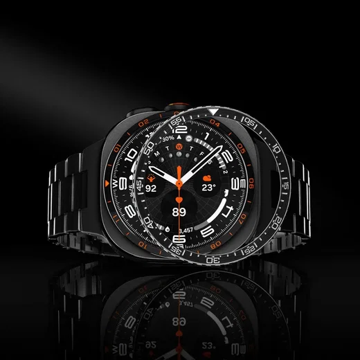 Spigen Bezel Tune - Samsung Galaxy Watch Ultra 2 - Randbeschermer - Zwart afbeelding 6