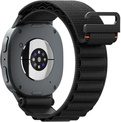 Spigen WBF1 - Samsung Galaxy Watch 9 / 8 Bandje - 46/44/40MM - Zwart afbeelding 2