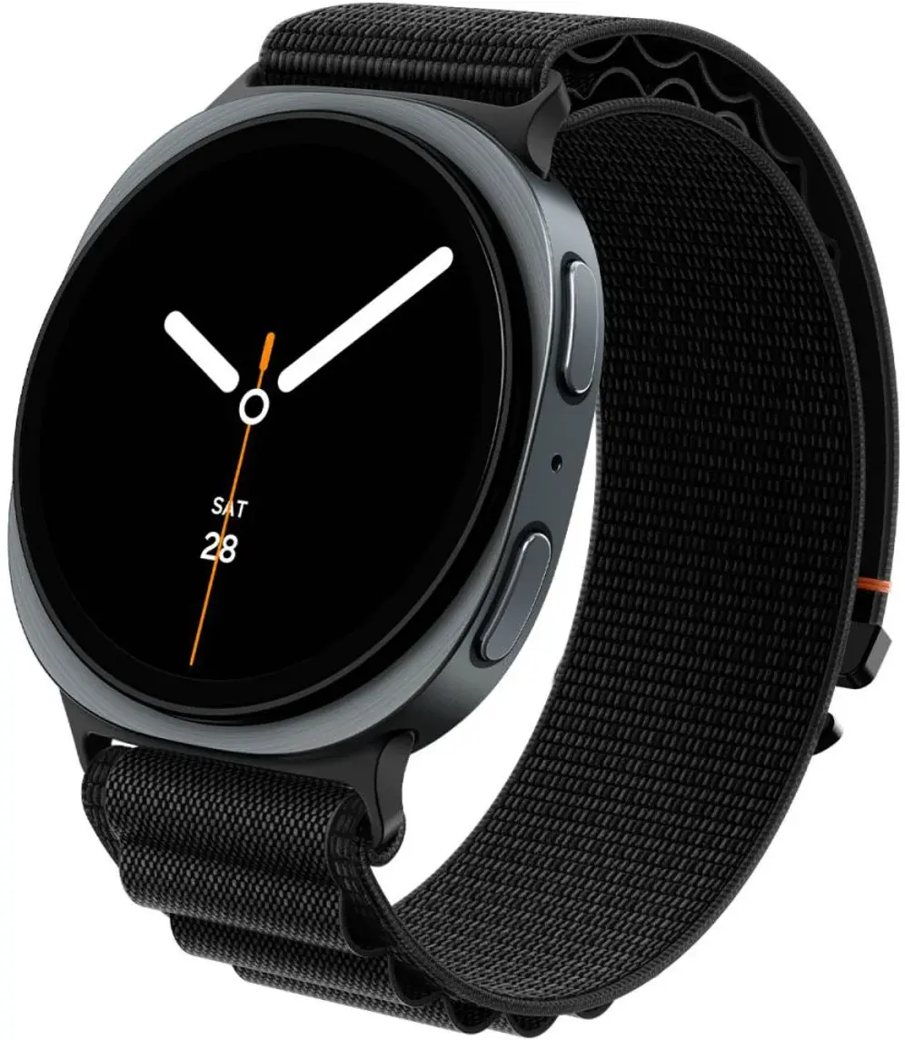 Spigen WBF1 - Samsung Galaxy Watch 9 / 8 Bandje - 46/44/40MM - Zwart afbeelding 8