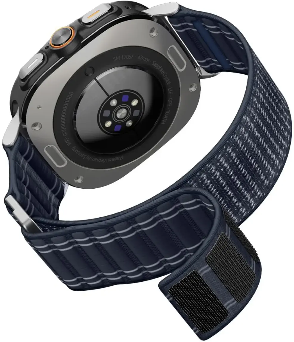 Spigen WBF0 - Samsung Galaxy Watch Ultra 2 / 1 Bandje - Blauw afbeelding 11