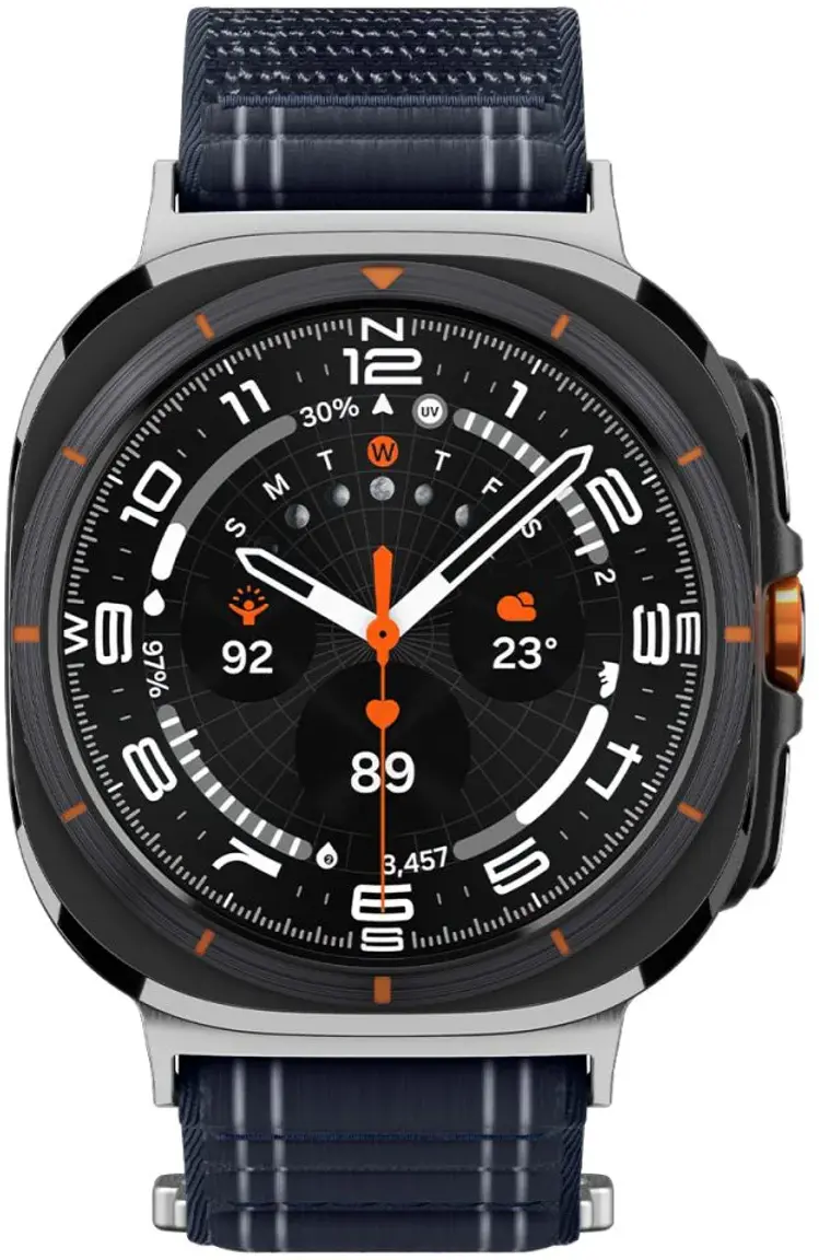 Spigen WBF0 - Samsung Galaxy Watch Ultra 2 / 1 Bandje - Blauw afbeelding 3