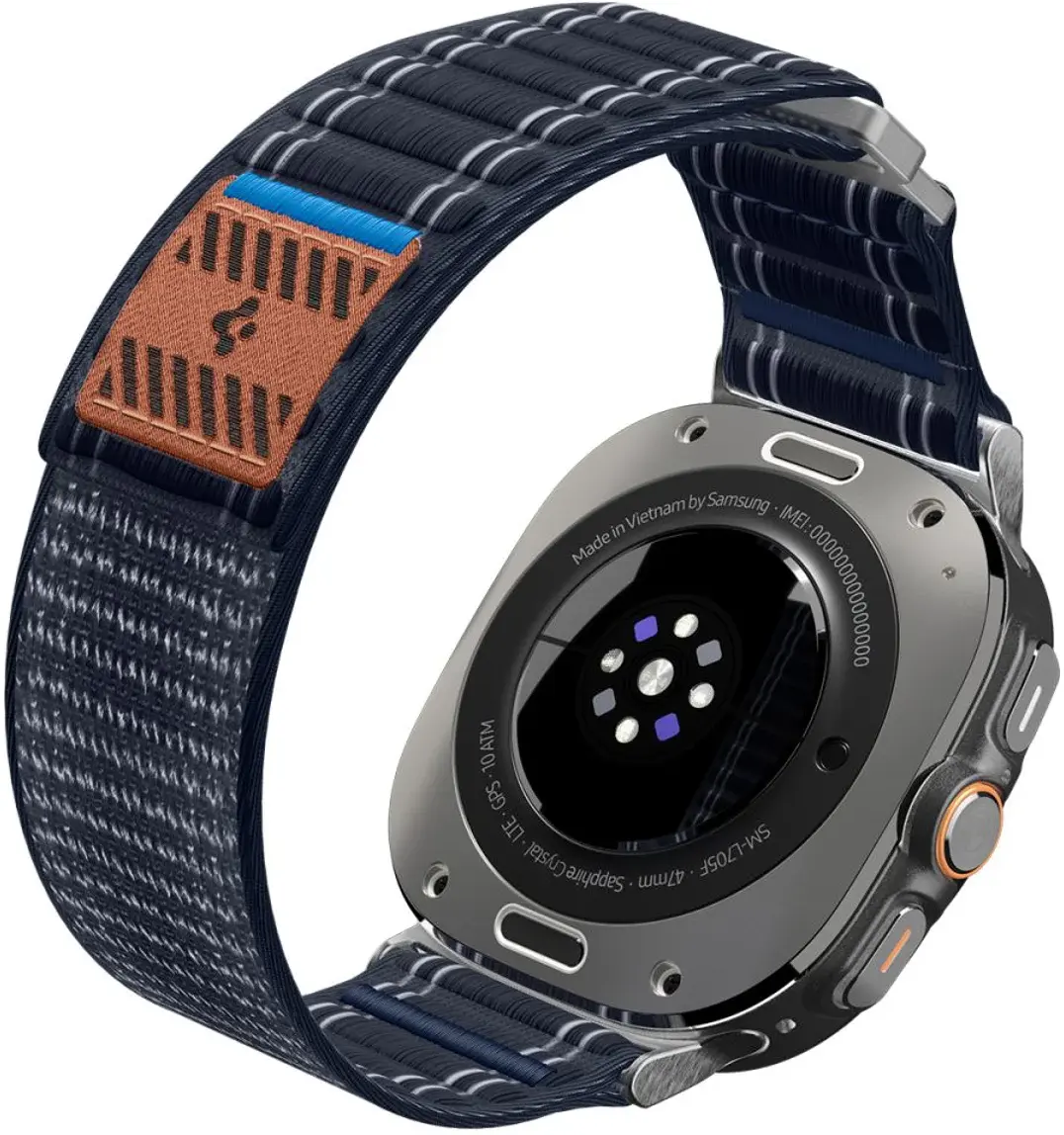 Spigen WBF0 - Samsung Galaxy Watch Ultra 2 / 1 Bandje - Blauw afbeelding 10