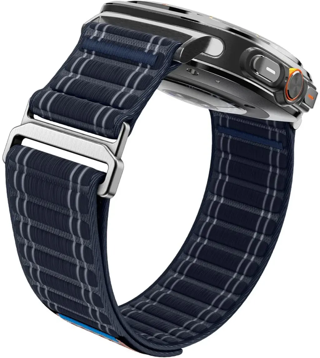 Spigen WBF0 - Samsung Galaxy Watch Ultra 2 / 1 Bandje - Blauw afbeelding 8