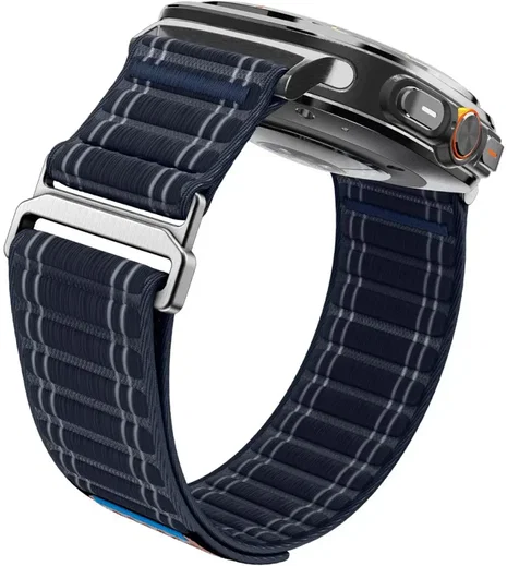 Spigen WBF0 - Samsung Galaxy Watch Ultra 2 / 1 Bandje - Blauw afbeelding 8
