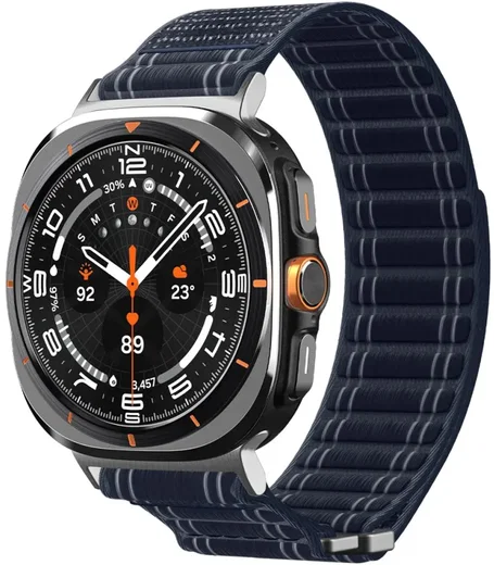 Spigen WBF0 - Samsung Galaxy Watch Ultra 2 / 1 Bandje - Blauw afbeelding 1