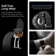 Spigen Enzo - Samsung Galaxy Watch 8 / 8 Classic Bandje - Echt Leer - Zwart afbeelding 6