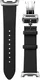 Spigen Enzo - Samsung Galaxy Watch 8 / 8 Classic Bandje - Echt Leer - Zwart afbeelding 10
