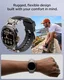 Spigen Dura Pro Armor Samsung Galaxy Watch Ultra 2 / 1 Bandje - Zwart afbeelding 3
