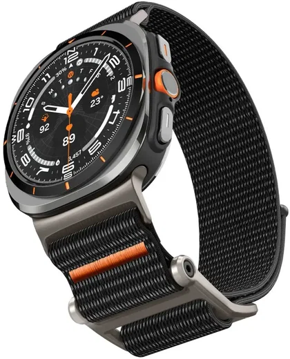 Spigen DuraPro Flex - Samsung Galaxy Watch Ultra 2 / 1 Bandje - Zwart afbeelding 10