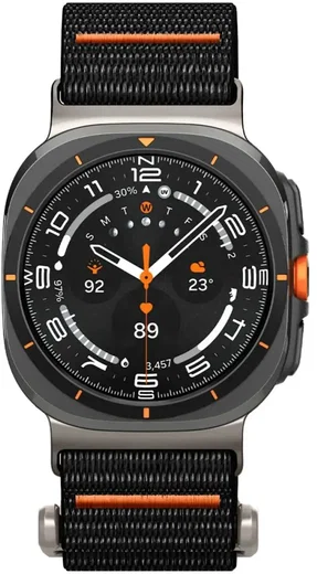 Spigen DuraPro Flex - Samsung Galaxy Watch Ultra 2 / 1 Bandje - Zwart afbeelding 8