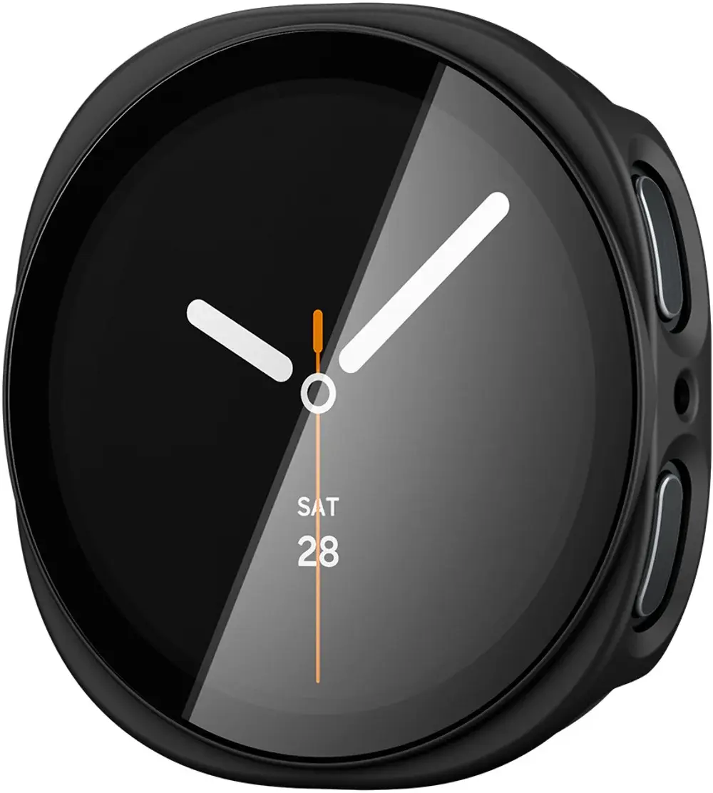 Spigen Thin Fit - Samsung Galaxy Watch 9 / 8 44MM Bumper Hoesje - Zwart afbeelding 18