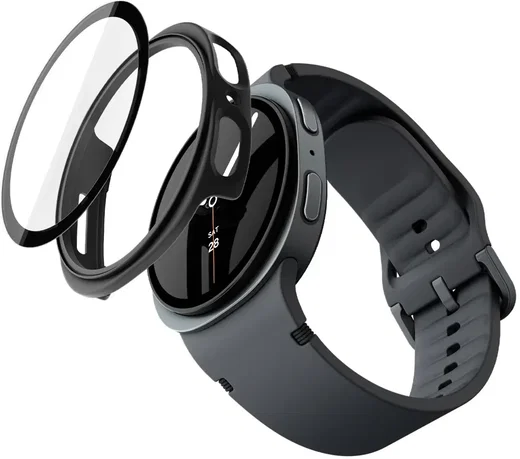 Spigen Thin Fit - Samsung Galaxy Watch 9 / 8 44MM Bumper Hoesje - Zwart afbeelding 16