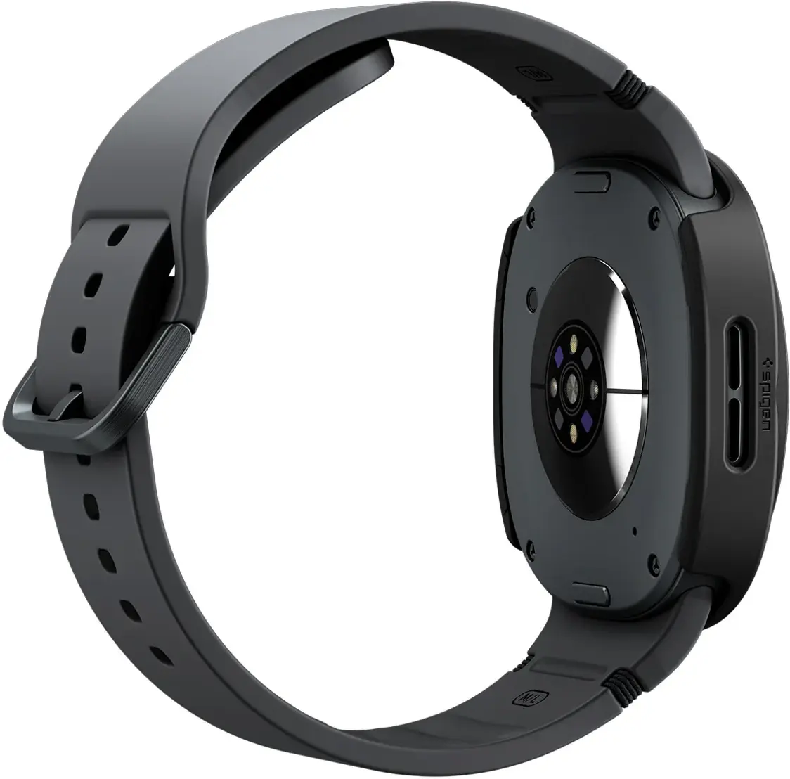 Spigen Thin Fit - Samsung Galaxy Watch 9 / 8 44MM Bumper Hoesje - Zwart afbeelding 14