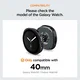 Spigen Thin Fit - Samsung Galaxy Watch 9 / 8 40MM Bumper Hoesje - Zwart afbeelding 4