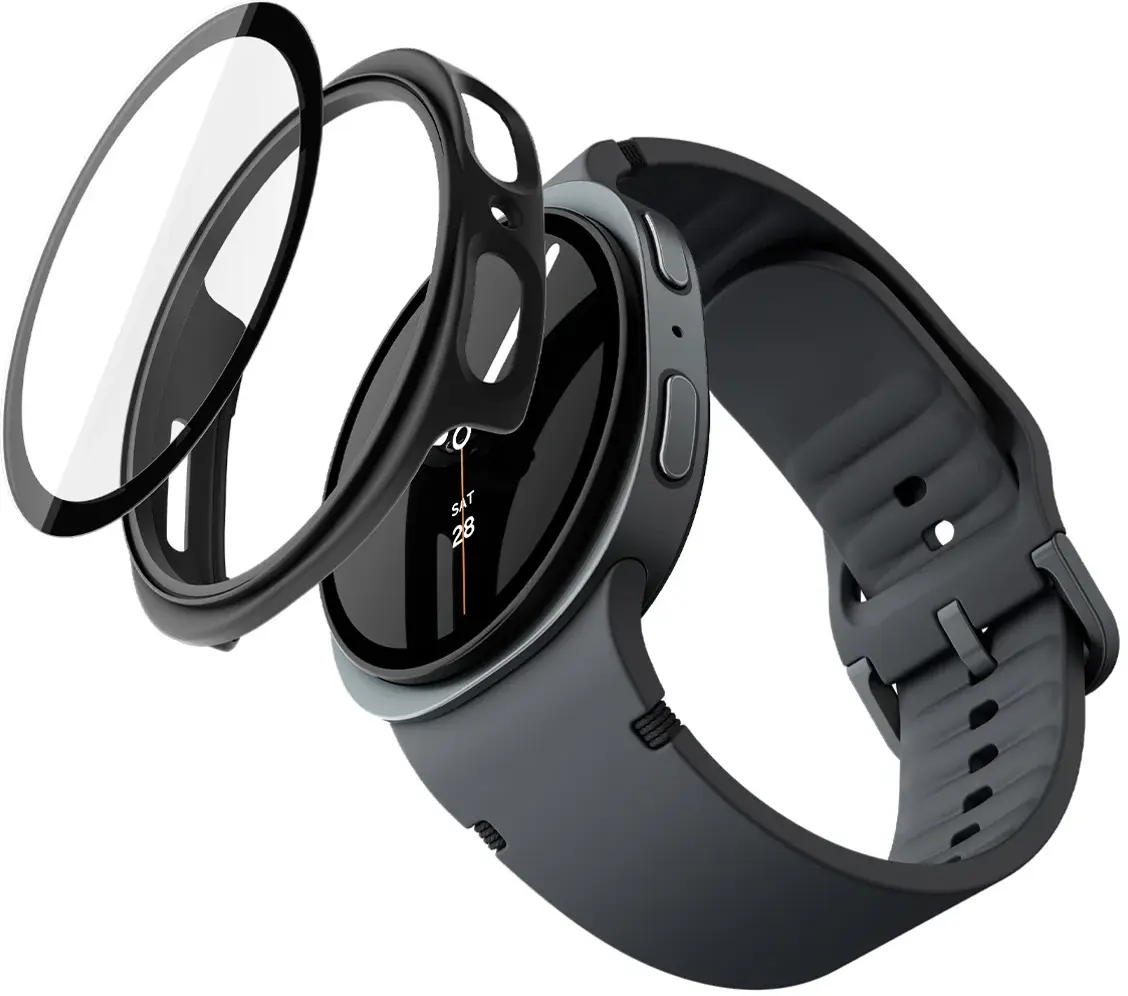 Spigen Thin Fit - Samsung Galaxy Watch 9 / 8 40MM Bumper Hoesje - Zwart afbeelding 16